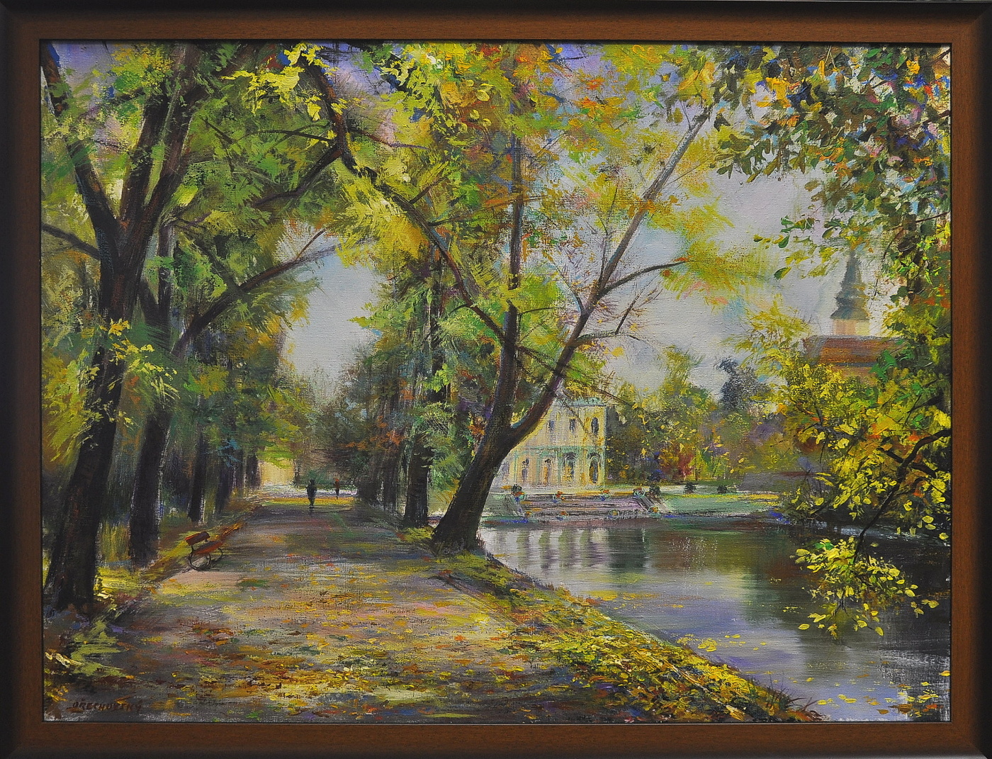 Rybářský pavilon-podzim