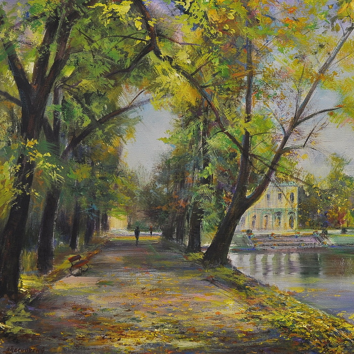 Rybářský pavilon-podzim