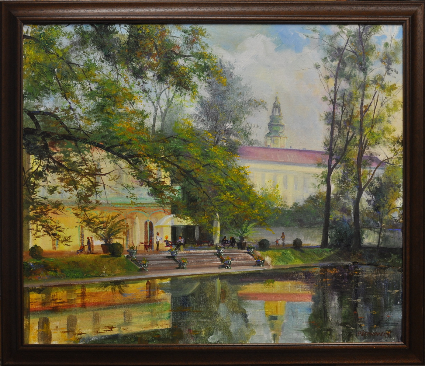 Rybářský pavilon na Dlouhém rybníku