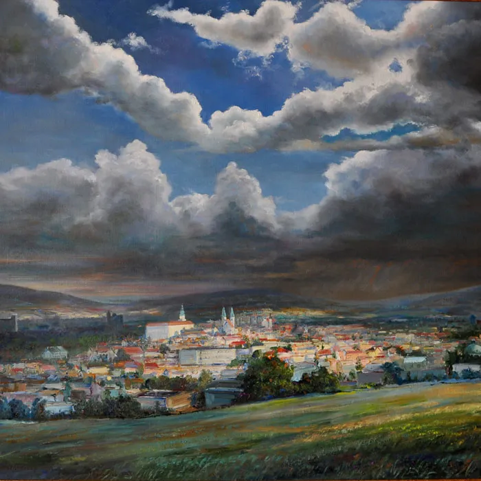 Kroměříž z Barbořiny