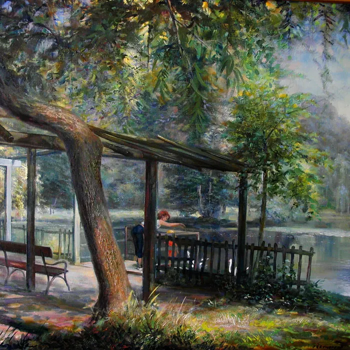 Pergola v Podzámecké zahradě