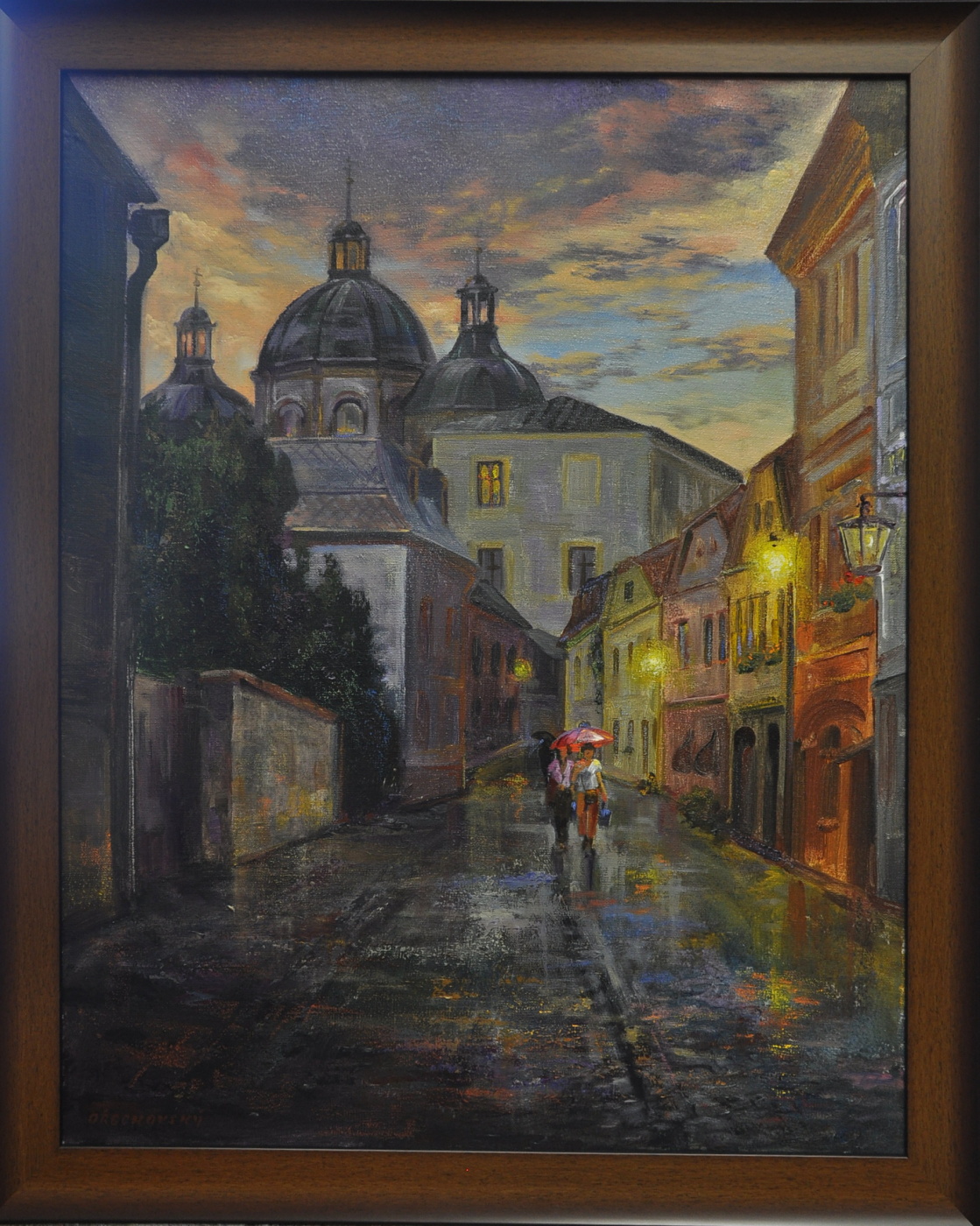 sv.Michal-večerní přeháňka
